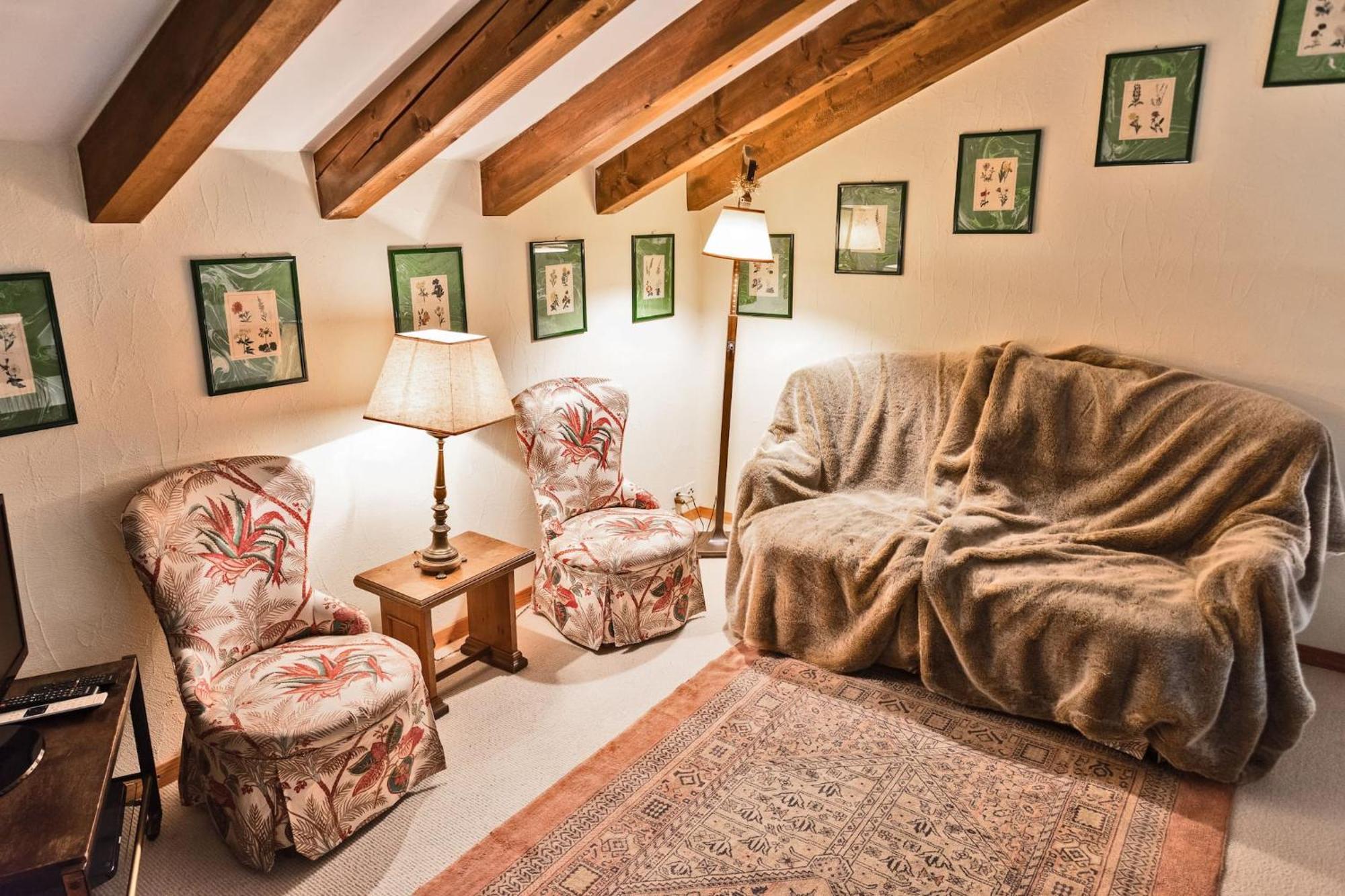 Ferienwohnung Chesa Martina - La Punt Exterior foto